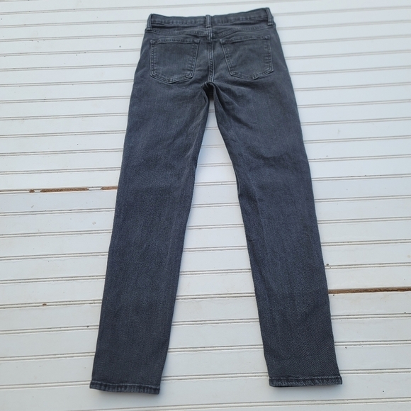 Old Navy Jeans Boys Youth 14 Black Original Taper Stretch Pockets 27x28 - Picture 3 of 10